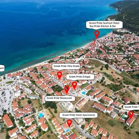 Вилла Halkidiki Greek Pride Beach *